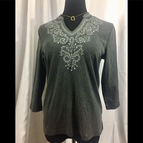 Beautiful top by Karen Scott PL - Picture 1 of 3